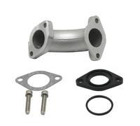 Intake Manifold 26mm For VM22 26mm PZ19 PZ26 Carburetor 125cc 140cc Engine Dirt Bike(Silver)