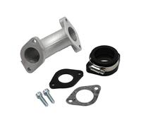 Intake Manifold 26mm For VM22 26mm PZ19 PZ26 Carburetor 125cc 140cc Engine Dirt Bike(Silver interface)