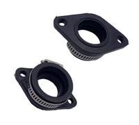 Intake Manifold Adapter 28 mm 30 mm for PWK Carburettor ABS Carburettor Intake Manifold for Robust ABS Material Black Motorcycle Intake Adapter for Dirt Bike Offroad Use Carb Boat Connection 28 mm 30