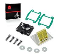 Intake Manifold Boot & Billet Aluminum Reed Valve For Yamaha Blaster 200 1988-2006 2XJ-13565-00-00 2HF-13610-01-00