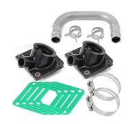 Intake Manifold Boot & Crossover Tube Kit For YAM&AHA Banshee 350 YFZ350 1987-2006 29L-14465-00 31K-13565-01-00
