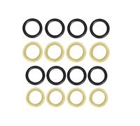 Intake Manifold O-Ring Gaskets Set For FORD C-Max Fiesta Focus Fusion 1.6 TDCi (2004 - Onwards) 3M5Q6C653AA, 1509352 - AUTORCE