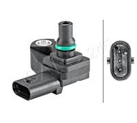HELLA 6PP 358 152-401 Intake manifold pressure sensor
