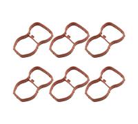 Intake Manifold Seals, EVURU 6 PCS Manifold Gasket Seal Intake Kit FOR BMW 4 Series 5 Series 6 Series 71-10390-00 11618507335 11618515685