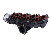 INTAKE MANIFOLD with Motor for Audi VW PASSAT GOLF AUDI A4 A5 A6 Q5 TT 2008-2015 SEAT SKODA 2.0TDI Replaces 03L129711AG 129086,03L 129086V 03l129711ag Air Inlet Intake air intake hose