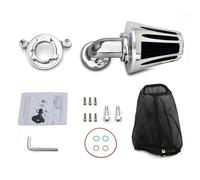 intake optimisation Gauge Cut Cone Air Cleaner Filters Fit For Harley XL883L SuperLow XL883N Iron 883 Forty Eight XL1200X 1991-2022 Foam media(4)