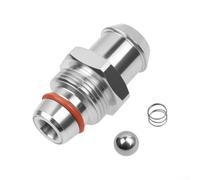 Intake Valve Kit 16E844 for Magnum for x5 for x7 Airless Paint Sprayers | 304 Stainless Steel Inlet Check Valve Assembly with for Dual Seal for Red Rubber Gasket, High Precision Ball Spring