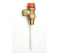 Intatec Temp & Pressure Relief Valve 1/2" x 15mm - 7 Bar/Short