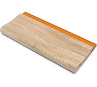INTBUYING 18 Inches (45cm) Width Wooden Handle Silk Screen Printing Squeegee 75 Durometer