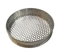 INTCHE 1 Pcs Lab Round Hole Diameter 1mm-40mm All 304 Stainless Steel Standard Test Sieve Dia 30cm Sample Screening Pharmacopoeia Test Sieve Gardening Soil Gravel Filter Sieve (Color : 16.5mm)