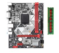 INTCHE 1Set B75-H Desktop Motherboard with 1X DDR3 1600MHz 4G RAM LGA 1155 Replacement Parts Accessories Fit for I3 I5 I7 CPU USB 3.0 SATA 3.0 Support Up to 16GB