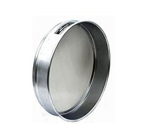 INTCHE Analysis Sieve Laboratory Standard Sampling Inspection Test Sieve 304 SUS Filter Mesh Chroming Frame Diam. 30 cm 12-200 Mesh (Size : 200 mesh)