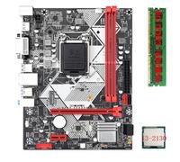 INTCHE B75-H I3-2130 CPU +1X8G DDR3 1600MHz RAM LGA 1155 USB 3.0 SATA 3.0 Desktop Motherboard Computer Motherboard Kit