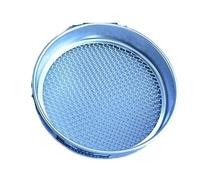INTCHE Dia 20cm From 2mesh To 28mesh Stainless Steel Net Chroming Body Test Sieve Standard Test Sieve Laboratory Sieve (Color : 8 mesh(2.5mm))
