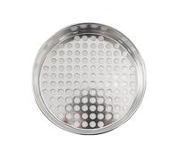 INTCHE Grain Sampling Sieve Aluminum Round Hole Grain Selection Sieve Rectangle Hole 1.7 * 20 Mm Diam. 220mm Aperture 1.0~12 Mm 1/PK (Color : 150ml)