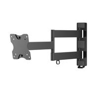 Intec Brackets Slim Swivel and Tilt TV Wall Bracket for 23 to 50 Inch Screens, Long Reach Arm, VESA 100 x 100