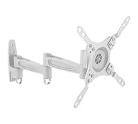 Intec brackets White Cantilever arm Swivel and tilt TV bracket, Fits 17”-40” Inch TV’s - LG Samsung Sony Toshiba and most other Major Brands - LED and LCD TV’s. Easy Fit TV Bracket incl. Fixings