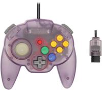 Intec Gaming Warrior 64 Wired Controller for Original N64 Console (Purple)