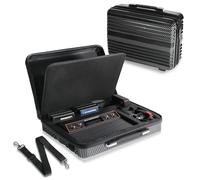 Intecgaming Carrying Case for Atari 2600 plus, Large Capacity Storage Case Suitable for Atari 2600+ console, Joystick controller, Paddles controllers, Cartridges and Accessories.