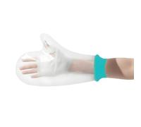 InteDesign Hand Cast Cover, Waterproof Cast Cover for Shower, Reusable Cast Protectors, Soft Comfortable Showering Protectors for Wrist, Finger, Arm, Bandages, Showering after Surgery (Hand)