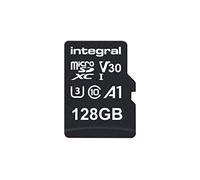 Integral 128 Gb Microsd Card High Speed 4 K Video Memory - Up To 100 Mb / S Read And 50 Mb / S Write, Uhs-I, U 3, Class 10, A 1