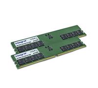 Integral 128GB (2x64GB) DDR5 Desktop RAM Kit 5600MHz PC5-44800 DIMM 288-Pin, CL46 1.1V, Non-ECC Unbuffered, High Performance PC Memory for Gaming, Editing, Workstations, Intel & AMD Compatible