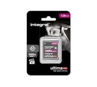 Integral 128GB Compact Flash Card UDMA-7 1066x Speed VPG-65 160MB/s Read and 135MB/s Write Professional High Speed Card