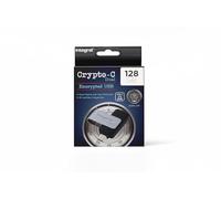 Integral 128GB Crypto-C Dual Encrypted USB Flash Memory Drive, AES-XTS 256-Bit Hardware Encrypted USB 3.2 with Secure Dual Password - Certified to FIPS 197, Compatible with Mac, MacBook, PC, laptop