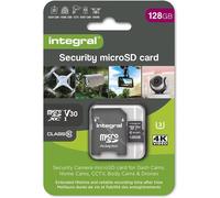 Integral 128GB High Endurance microSD Card - For Dashcams, CCTV, Drones, Up to 50,000 Hours Continuous Recording, New