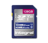 Integral 128Gb High Speed Sd Card Uhs-I V30 U3