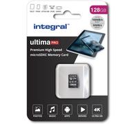 Integral 128GB microSD Card Premium High Speed 4K Video Memory Card - up to 100