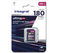 Integral 128GB Card 4K Video Read Speed 180MB/s and Write Speed 90MB/s MicroSDXC A2 C10 U3 UHS-I 180-V30 Micro SD Memory Card
