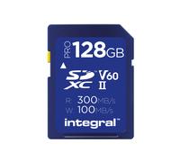 Integral 128GB Professional (300MB/Sec) UHS-II V60 Memory Card