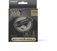 Integral 128GB Secure360 256-Bit Software Encrypted 3.0 USB Secure Flash Memory