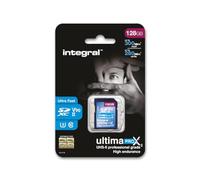 Integral 128GB UHS-II SD Card V90 Up to 300MBs Read and 280MBs Write Speed 1866X SDHC Professional High Speed Memory Card
