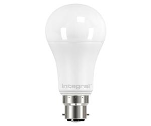 Integral 15w Classic Globe LED GLS light bulb 2700K B22/BC warm white 2700K =100w Dimamble with VPro dimmers)