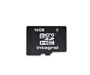 Integral 16 GB MicroSDHC Memory Card