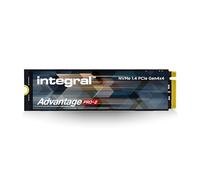 Integral 1TB Advantage Pro-2 M.2 2280 PCIe Gen4 X4 NVMe 1.4 SSD Up to 7200MB/s read & 6100MB/s write Run Cooler Technology - No Heatsink Improved Reliability For Gaming Editing Rendering & more
