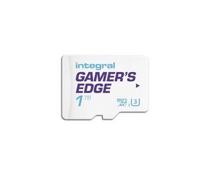 Integral 1TB Gamer's Edge Micro SD Card for the Nintendo Switch 1, Switch Lite, Switch OLED & Valve Steam Deck consoles - Load & Save Games Fast, DLC & Save Data, Quick Gaming Storage Memory Card