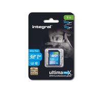 Integral 1TB UHS-II SD Card V60 Up to 300MBs Read and 150MBs Write Speed 1733X SDXC Professional High Speed Memory Card