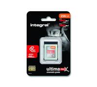 Integral 256GB CFexpress Memory Card Type B 2.0, 8K RAW & 4K 120 FPS 1800MB/s Read, 1200MB/s Write Speed, 450MB/s Sustained Write Designed for the Cinematographer and Professional Photographer