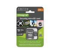 Integral 256GB High Endurance Security microSD Card for Dash-Cams, Home Cams, CCTV, Body Cams and Drones | Reliable read/write cycles time after time | Up to 100,000 hours continuous recording
