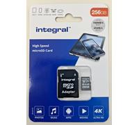 integral 256gb high speed micro sd card 4k ultra INMSDX256G-100V30 Phone camera