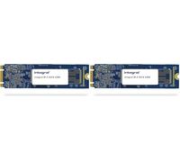 Integral 256GB M.2 SATA III 2280 Internal SSD, up to 500MB/s Read 400MB/s Write (Pack of 2)