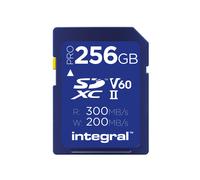 Integral 256GB Professional (300MB/Sec) UHS-II V60 Memory Card