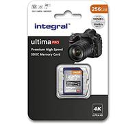 Integral 256GB SD Card 4K Ultra-HD Video Premium High Speed Memory Card SDXC Up to 100MB/s SDXC V30 UHS-I U3 Class 10 SD Memory Card, New