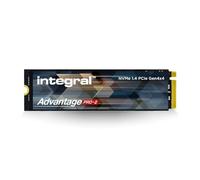 Integral 2TB Advantage Pro-2 M.2 2280 PCIe Gen4 X4 NVMe 1.4 SSD Up to 7300MB/s read & 6400MB/s write Run Cooler Technology - No Heatsink Improved Reliability For Gaming Editing Rendering & more