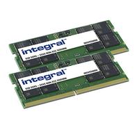 Integral 32GB Kit (2x 16GB) DDR5 RAM 5600MHz SODIMM Laptop Notebook Memory Module