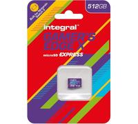 Integral 512GB Gamer's Edge X Micro SD Express Card for Nintendo Switch 2, up to 890MB/s Read, 810MB/s Write, 4K Video, A1, NVMe PCIe, High-Speed Gaming, Reduce Download Times, Ultra-fast Storage