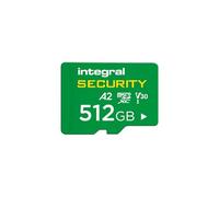 Integral 512GB High-Endurance microSD Card for CCTV, Dash Cam & Security Cameras, 4K Video| Up to 98,000 Hours Continuous Recording